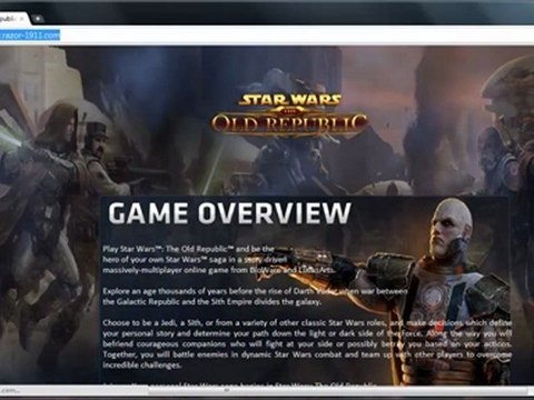 Get Free Star Wars The Old Republic Early Access Razor 1911 Keygen