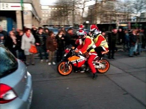Pères Noel Motards Brest 2011