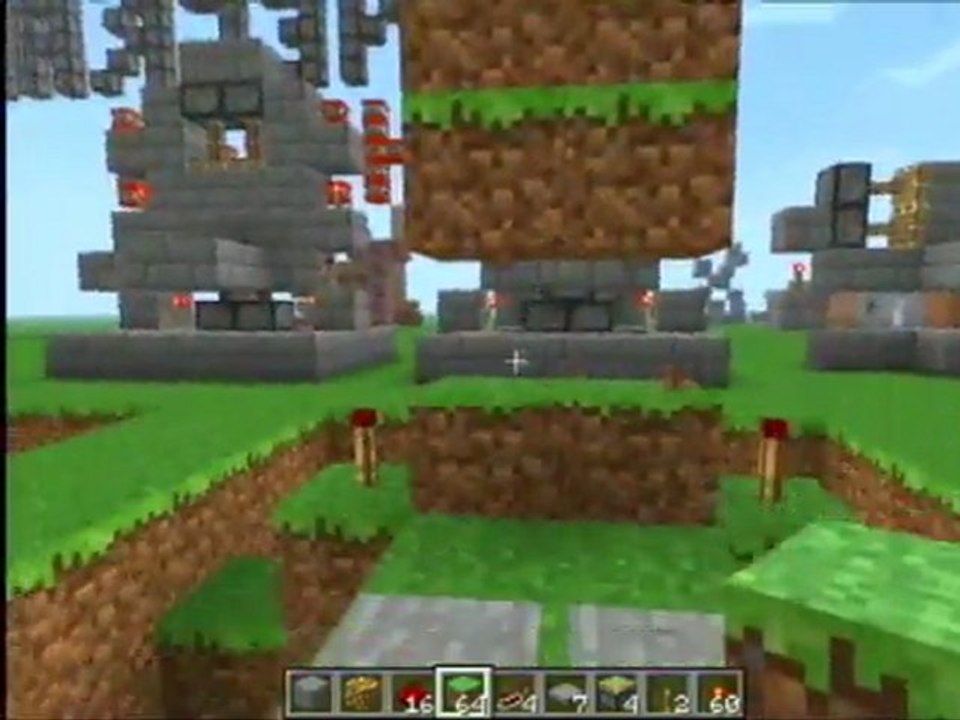 Minecraft high tech 3 : Portes en pistons
