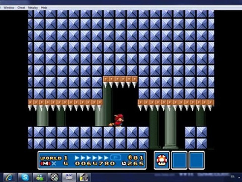 Super Mario bros 3(defis:le finir) partie 1