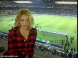 Shakira apoya a Piqué en Japón