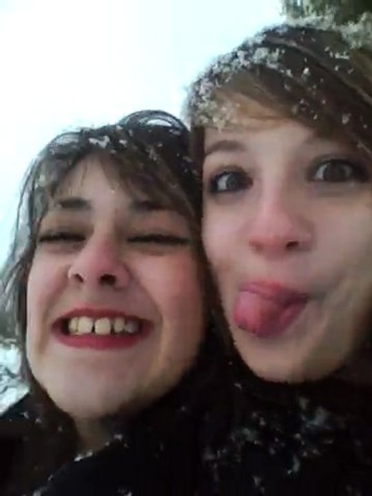Quand il y a de la neige , on perd 10 ans d'age mental .. 2 Décembre 2010 !