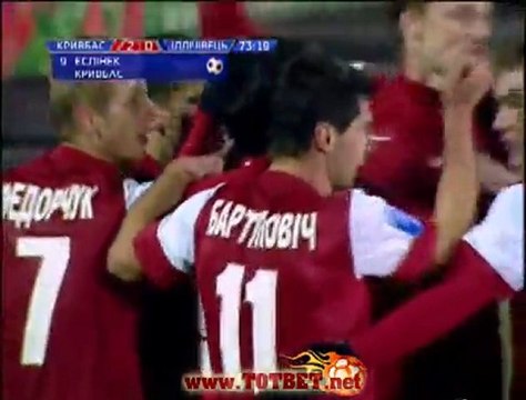Кривбасс - Ильичевец (2-0) 26.11.2011