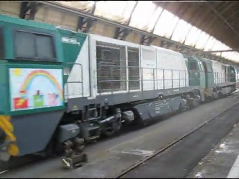 gare amsterdam 2 passage 2 locos