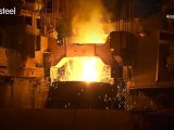 SIDERURGIE : Inédite coulée 3 poches au Creusot