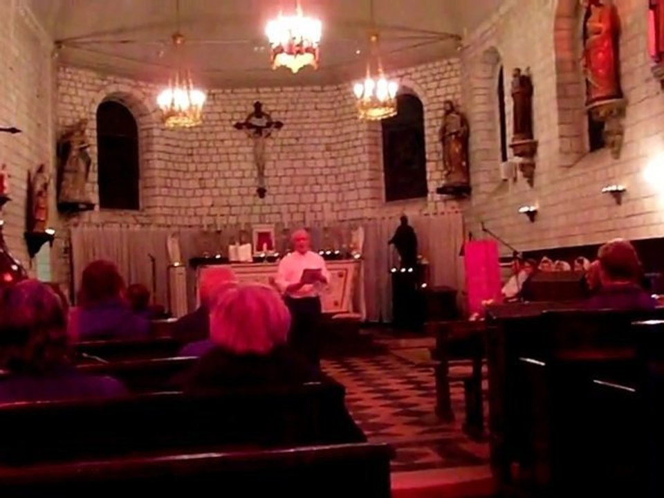 Minuit Chrétiens chanté par François Griffoin 17 Décembre 2011