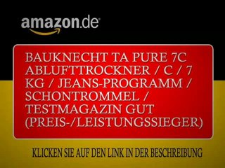 Bauknecht TA Pure 7C Ablufttrockner