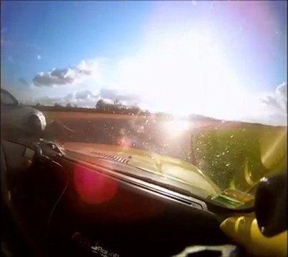 Lurcy Lévi Pascal en 996 gt3 CS,Seb en Mégane R26R et moi depuis l'intérieu de ma Bmw M3