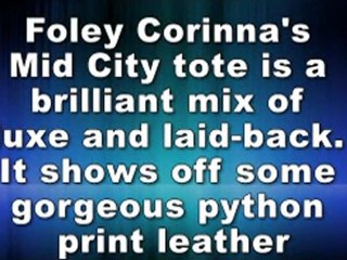 Foley Corinna Mid City Tote