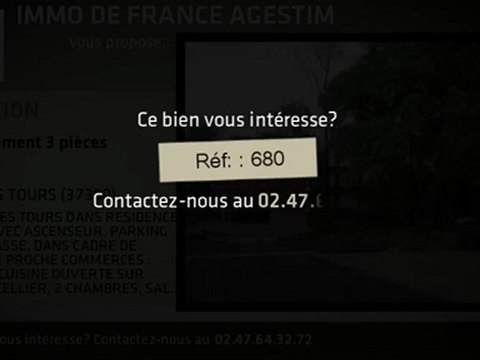 A louer - APPARTEMENT - JOUE LES TOURS (37300) - 3 pièces -