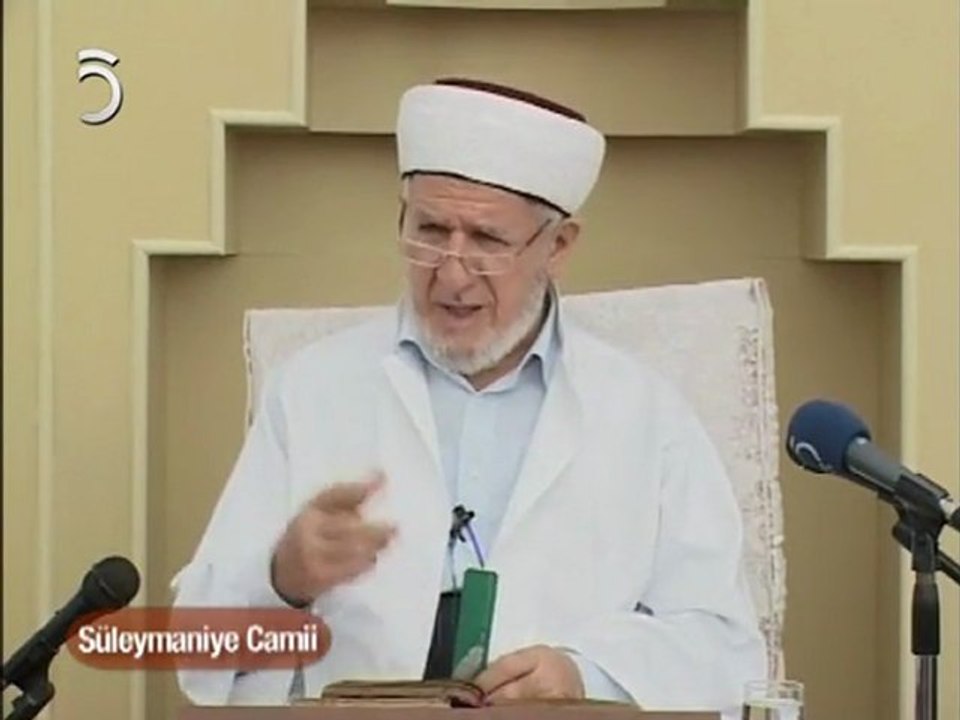 Cevat Akşit Hoca- Süleymaniye Dersleri-106