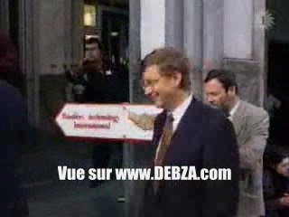 Bill Gates ce fait tarter en pleine rue