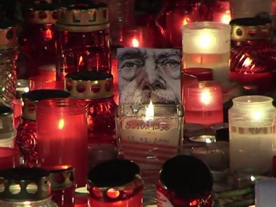Última homenagem a Vaclav Havel