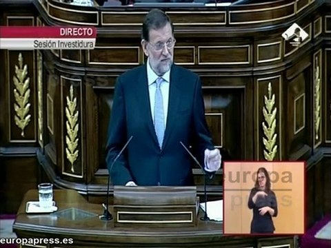 Rajoy: No he llegado aquí para cosechar aplausos