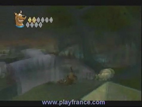 Scoubidou Démasqué (PS2) - Un des niveaux du troisième monde.