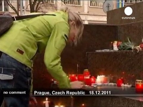 Prague pays tribute to Czech statesman... - no comment