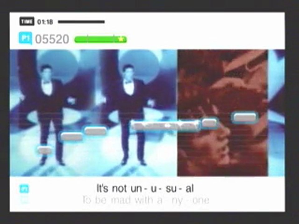 Singstar Popworld (PS2) - Démonstration du jeu