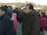 Los norcoreanos lloran la muerte de Kim Jong-il