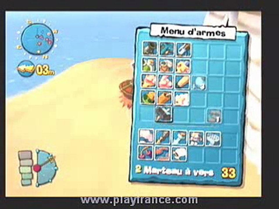 Worms 4: Mayhem (PS2) - Deathmatch opposant les...