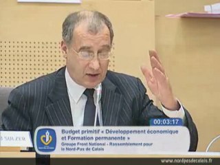 14-12-11 - 5 - Philippe Eymery sur le budget du Développement économique