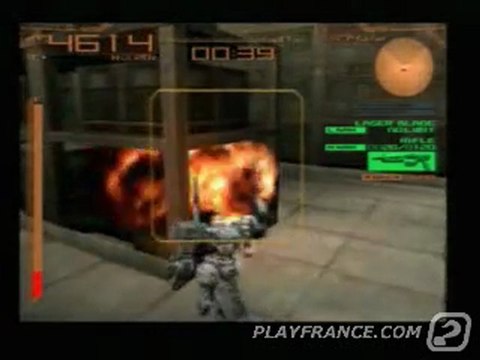 Armored Core : Nexus (PS2) - Attaque d'un entrepôt !
