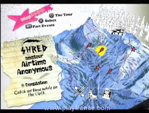 SSX On Tour (PS2) - Deux épreuves différentes