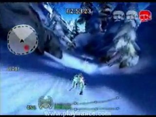 SSX On Tour (PS2) - Atteignez l'arrivée sans vous faire arrêter par les patrouilles