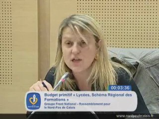 14-12-11 - 7 - Nathalie Acs sur le budget de la Formation initiale et permanente