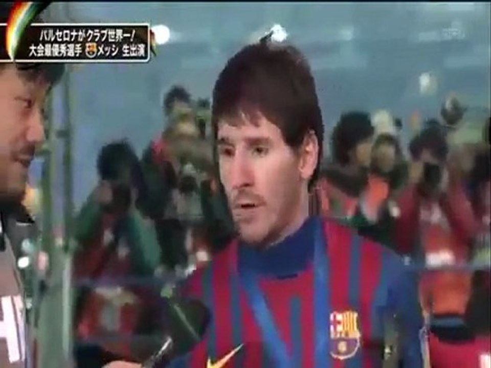 L'interview surréaliste de Messi :D