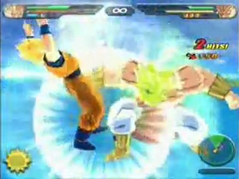 Dragon Ball Z Budokai Tenkaichi (PS2) - Goku face au légendaire guerrier millénaire !!!