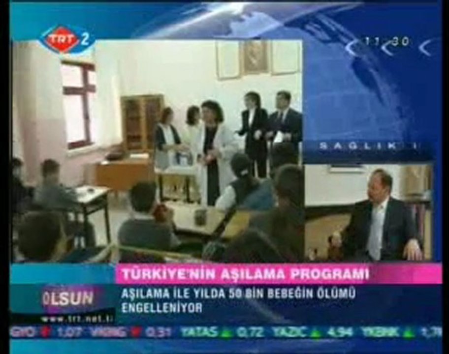 Sağlık Olsun - Türkiye'ninAşılama Programı 26.012009