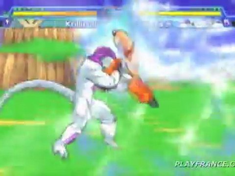 Dragon Ball Z : Shin Budokai (PSP) - Krillin vs Freezer