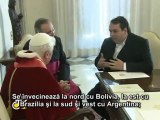 Benedict al XVI-lea l-a primit pe noul ambasador al Paraguayului