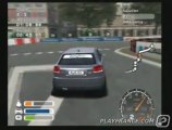 Evolution GT (PS2) - Une course opposant huit Audi A3 sur un circuit urbain.