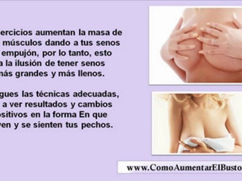 como aumentar el busto de forma natural
