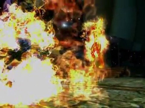 Marvel : Ultimate Alliance (PS3) - Présentation de la Torche Humaine