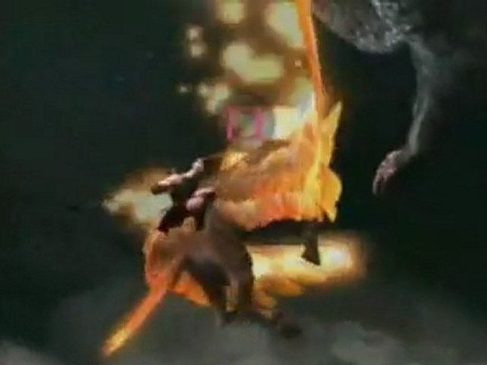 God of War II : Divine Retribution (PS2) - Kratos prend son envol