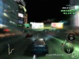 The Fast and the Furious : Tokyo Drift (PS2) - Une course libre sur l'autoroute.