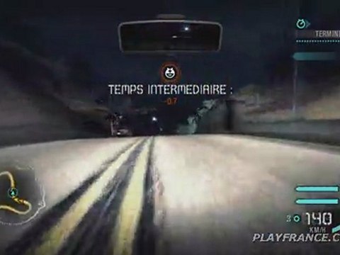 Need For Speed Carbon (PS3) - Une course de canyon.