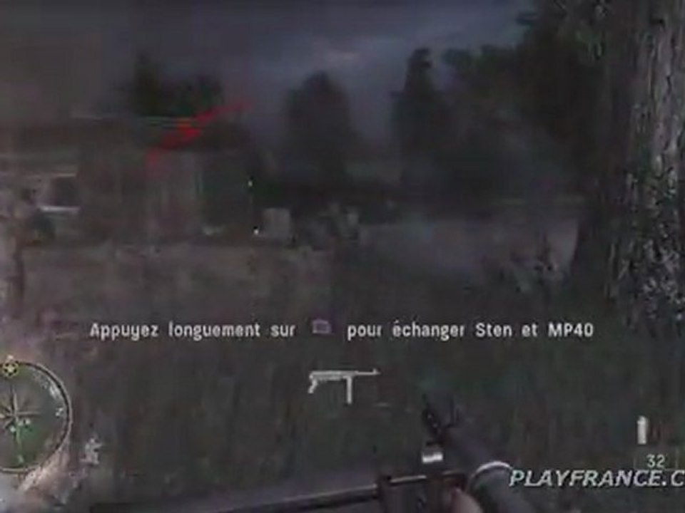 Call of Duty 3 : En marche vers Paris (PS3) - Un peu de furtivité...