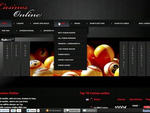 Casinos Online and Casino Bonuses - casinos-online-888.com