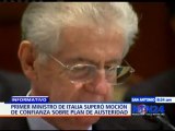 Aprueban en Italia plan de austeridad de Mario Monti - NTN24.com