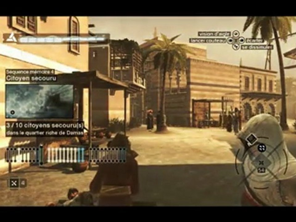 Assassin's creed walkthrough ( PC ) FR Séquence 4 : Damas les misisons ( Abu'l Nuqoud ) 1/2