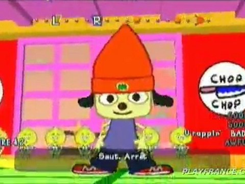 PaRappa the Rapper (PSP) - PaRappa s'entraîne au combat