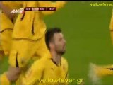 ΑΕΚ - Άντερλεχτ Το γκολ του Σιαλμά (1-1) yellowfever.gr