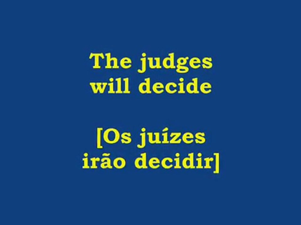 THE WINNER TAKES IT ALL - Instrumental Version