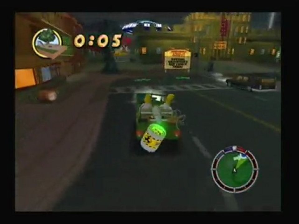 Gamesknights - Les Simpsons Hit & Run dernier niveau + cinématiques