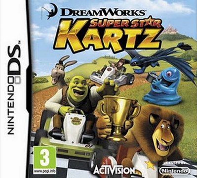 DREAMWORKS SUPER STAR KARTZ NDS DS Rom Download (EUROPE)