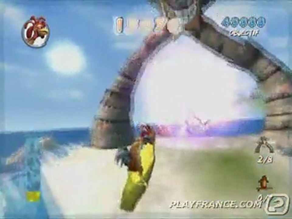 Les Rois de la Glisse (PS2) - Chicken Joe roi du surf