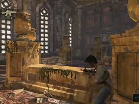 Uncharted : Drake’s Fortune (PS3) - Nathan joue du gun